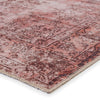 Jaipur Living Harman By Kate Lester Berxley HBL02 Rose/Maroon Machine Washable Area Rug Corner Image