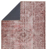 Jaipur Living Harman By Kate Lester Berxley HBL02 Rose/Maroon Machine Washable Area Rug Backing Image