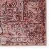 Jaipur Living Harman By Kate Lester Berxley HBL02 Rose/Maroon Machine Washable Area Rug Detail Image