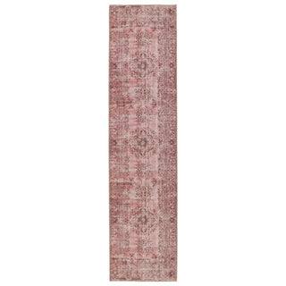 Jaipur Living Harman By Kate Lester Berxley HBL02 Rose/Maroon Machine Washable Area Rug Runner Image