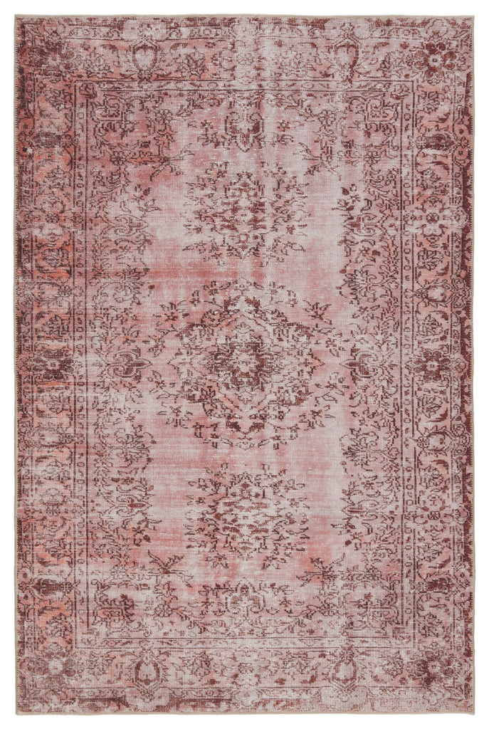 Jaipur Living Harman By Kate Lester Berxley HBL02 Rose/Maroon Machine Washable Area Rug main image