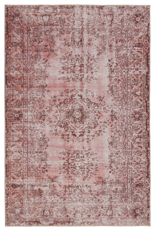 Jaipur Living Harman By Kate Lester Berxley HBL02 Rose/Maroon Machine Washable Area Rug main image