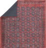 Jaipur Living Harman By Kate Lester Kalinar HBL04 Dark Red/Blue Machine Washable Area Rug Backing Image