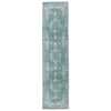 Jaipur Living Harman By Kate Lester Tamara HBL05 Teal/Green Machine Washable Area Rug Runner Image