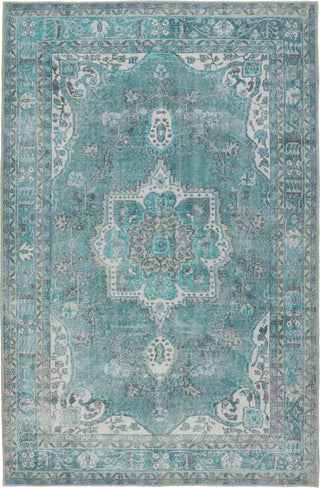 Jaipur Living Harman By Kate Lester Tamara HBL05 Teal/Green Machine Washable Area Rug main image