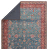 Jaipur Living Harman By Kate Lester Yasha HBL06 Blue/Red Machine Washable Area Rug Backing Image