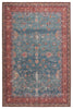 Jaipur Living Harman By Kate Lester Yasha HBL06 Blue/Red Machine Washable Area Rug main image