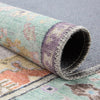 Jaipur Living Harman By Kate Lester Zenora HBL07 Sky Blue/Silver Machine Washable Area Rug Edge