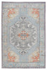 Jaipur Living Harman By Kate Lester Zenora HBL07 Sky Blue/Silver Machine Washable Area Rug main image