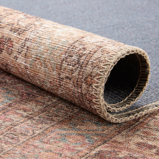 Jaipur Living Harman By Kate Lester Vacherie HBL08 Brown/Blue Machine Washable Area Rug Lifestyle Image Feature