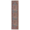 Jaipur Living Harman By Kate Lester Vacherie HBL08 Brown/Blue Machine Washable Area Rug Runner Image