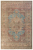 Jaipur Living Harman By Kate Lester Vacherie HBL08 Brown/Blue Machine Washable Area Rug main image