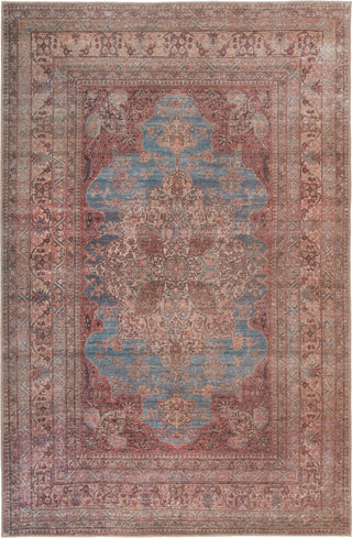 Jaipur Living Harman By Kate Lester Vacherie HBL08 Brown/Blue Machine Washable Area Rug main image