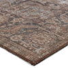Jaipur Living Harman By Kate Lester Minita HBL10 Brown/Tan Machine Washable Area Rug Corner Image