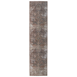 Jaipur Living Harman By Kate Lester Minita HBL10 Brown/Tan Machine Washable Area Rug Runner Image