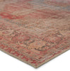 Jaipur Living Harman By Kate Lester Leonine HBL11 Red/Tan Machine Washable Area Rug Corner Image