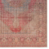 Jaipur Living Harman By Kate Lester Leonine HBL11 Red/Tan Machine Washable Area Rug Detail Image