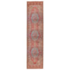 Jaipur Living Harman By Kate Lester Leonine HBL11 Red/Tan Machine Washable Area Rug Runner Image