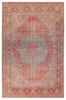 Jaipur Living Harman By Kate Lester Leonine HBL11 Red/Tan Machine Washable Area Rug main image