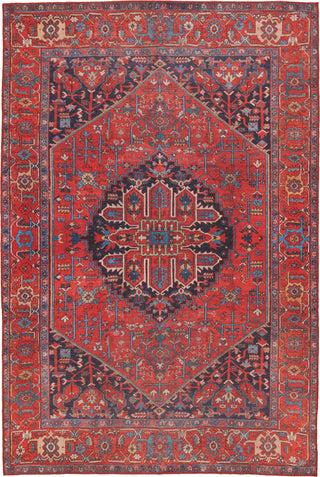 Jaipur Living Harman By Kate Lester Eterna HBL12 Red/Blue Machine Washable Area Rug main image