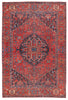 Jaipur Living Harman By Kate Lester Eterna HBL12 Red/Blue Machine Washable Area Rug main image
