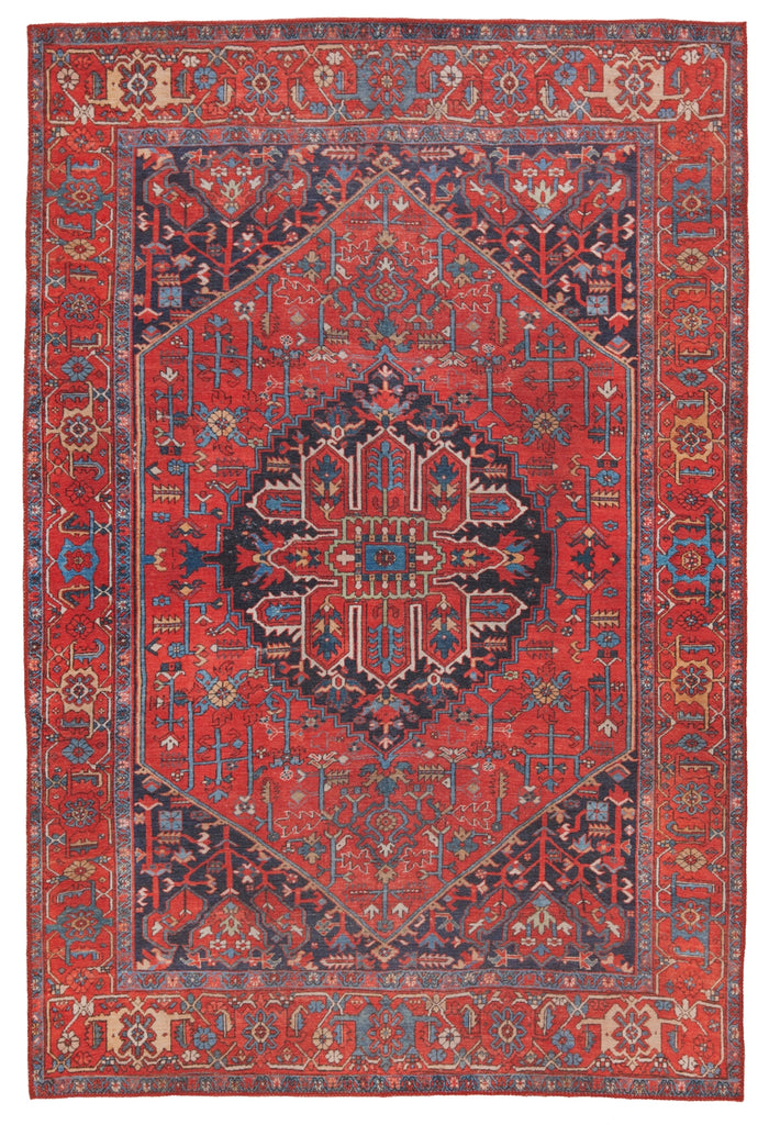 Jaipur Living Harman By Kate Lester Eterna HBL12 Red/Blue Machine Washable Area Rug main image