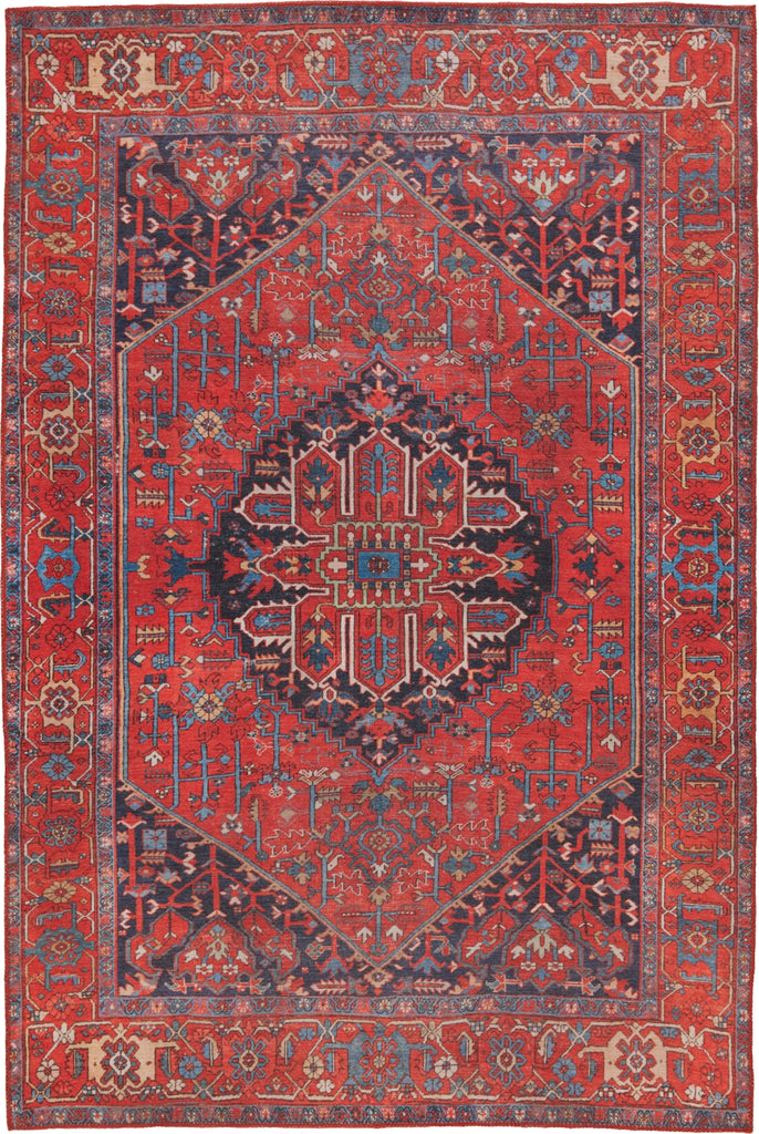 Jaipur Living Harman By Kate Lester Eterna HBL12 Red/Blue Machine Washable Area Rug main image