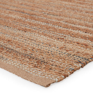 Jaipur Living Himalaya Canterbury HM02 Beige/Blue Area Rug Corner Image
