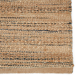 Jaipur Living Himalaya Canterbury HM13 Tan/Black Area Rug Detail Image