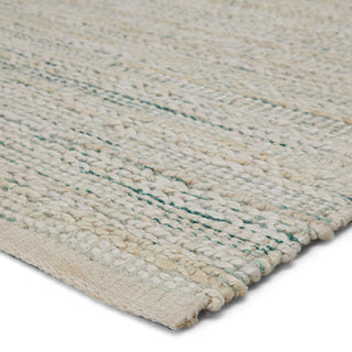 Jaipur Living Himalaya Canterbury HM27 White/Turquoise Area Rug Corner Image