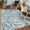 Jaipur Living Ibis Tropic IBS03 Navy/Taupe Area Rug by Vibe