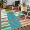 Jaipur Living Ibis Bellium IBS04 Multicolor/Blue Area Rug by Vibe Lifestyle Image Feature