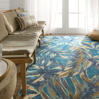 Jaipur Living Ibis Cantania IBS08 Blue/Beige Area Rug by Vibe Lifestyle Image