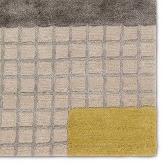 Jaipur Living Iconic Aramina ICO11 Gray/Black Area Rug Detail Image