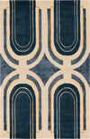 Jaipur Living Iconic Partition ICO16 Navy Area Rug