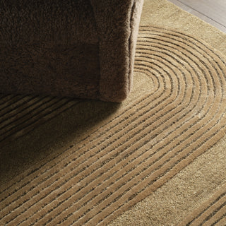 Jaipur Living Colours Sketchy Lines CO19 Blue/Green Area Rug Detail Image