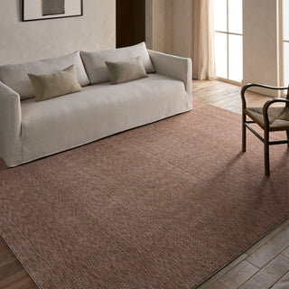 Jaipur Living Icten Kiran ICT01 Brown/Red Area Rug main image