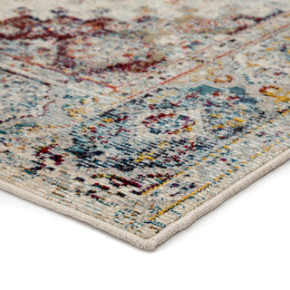 Jaipur Living Indie Elowen IDE06 Multicolor/Orange Area Rug Corner Image
