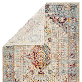 Jaipur Living Indie Elowen IDE06 Multicolor/Orange Area Rug Backing Image
