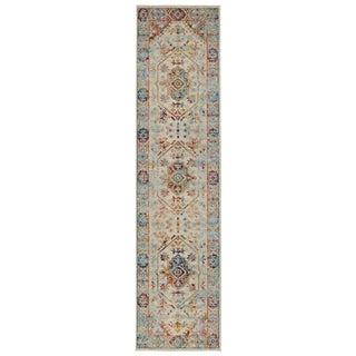 Jaipur Living Indie Elowen IDE06 Multicolor/Orange Area Rug Runner Image