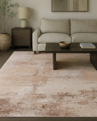 Jaipur Living In The After Glow Davian IGK05 Brown Area Rug by Kavi Detail Image