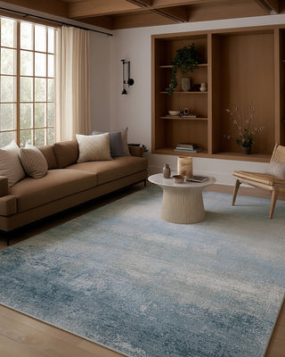 Jaipur Living In The After Glow Kyndall IGK06 Blue Area Rug by Kavi Detail Image