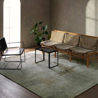 Jaipur Living In The After Glow Tevin IGK07 Green Area Rug by Kavi Lifestyle Image Feature