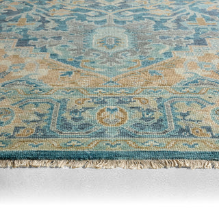 Jaipur Living Inspirit Elyas ISP02 Blue/Ivory Area Rug Backing Image