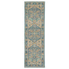 Jaipur Living Inspirit Elyas ISP02 Blue/Ivory Area Rug Runner Image