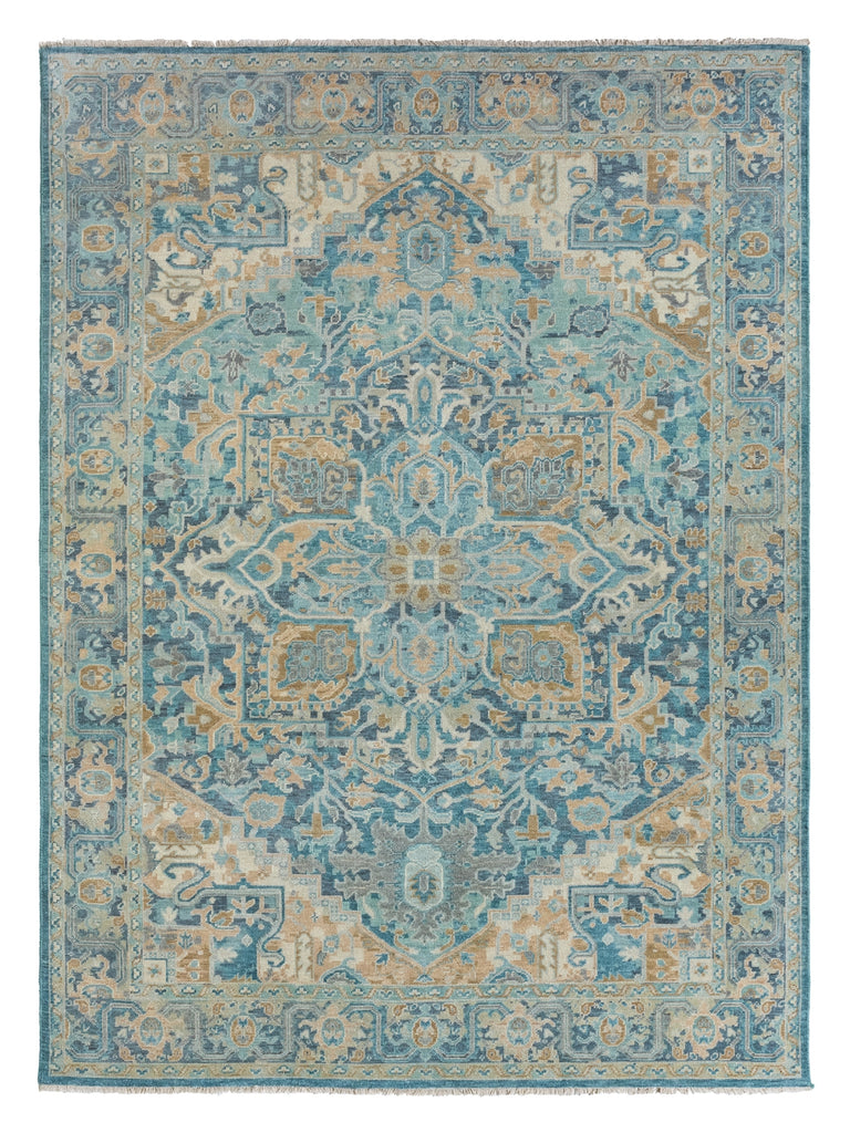 Jaipur Living Inspirit Elyas ISP02 Blue/Ivory Area Rug main image