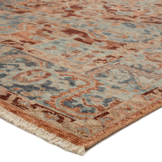Jaipur Living Inspirit Elyas ISP03 Pink/Blue Area Rug Corner Image