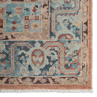 Jaipur Living Inspirit Elyas ISP03 Pink/Blue Area Rug Detail Image