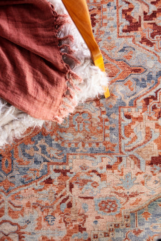 Jaipur Living Inspirit Elyas ISP03 Pink/Blue Area Rug Main Image