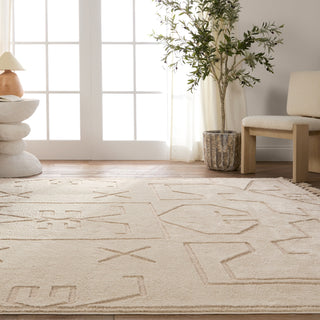 Jaipur Living Jaida Cree Area Rug by Vibe Collection Image